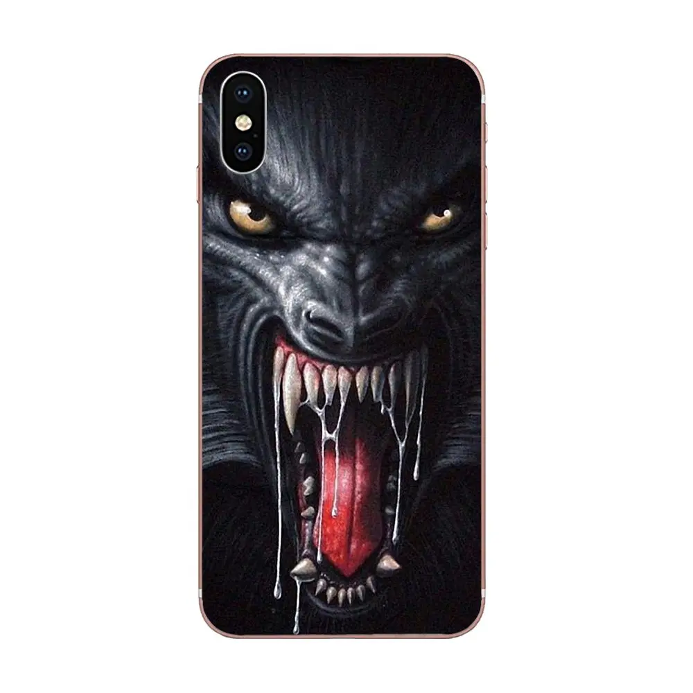 Чехлы из ТПУ для Galaxy Grand A3 A5 A7 A8 A9 A9S On5 On7 Plus Pro Star 2015 2016 2017 2018 Wolf Roar In The Night | Мобильные