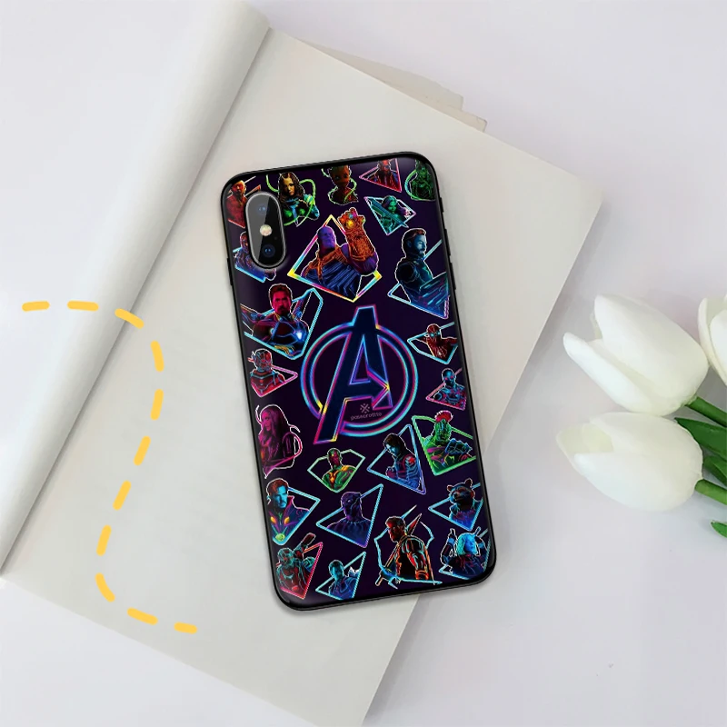 Мягкий ТПУ силиконовый для Xiaomi mi 8 A2 LITE 6X X 2S 3 F1 9 CC9E CC9 SE 9T A3 PRO Marvel Avengers Co cs | Мобильные