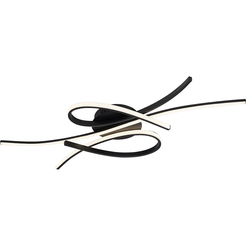 $112.00 Minimalism New Modern led Ceiling Lights for living room bedroom study room Matte black or Gold finished Ceiling Lamp fixtures