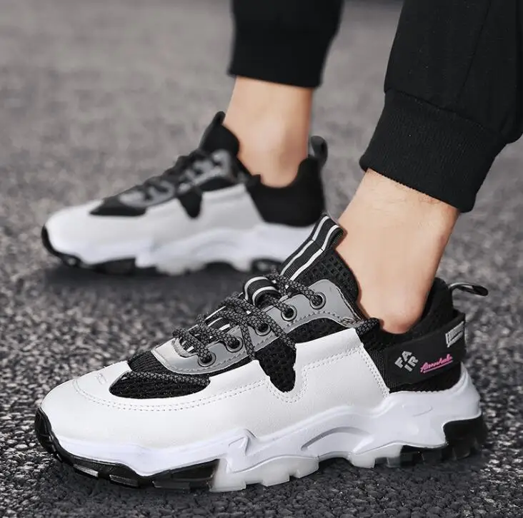 

L0371 men shoes sport designer sneakers zapatillas FAIR jogging shoes air mesh shoes casual running shoes