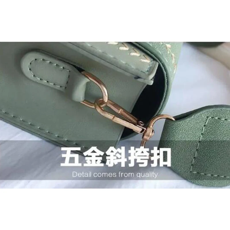 

Female Messenger Bags Pu Leather Small Crossbody Bags for Women Hasp Fashion Embroidered Letters