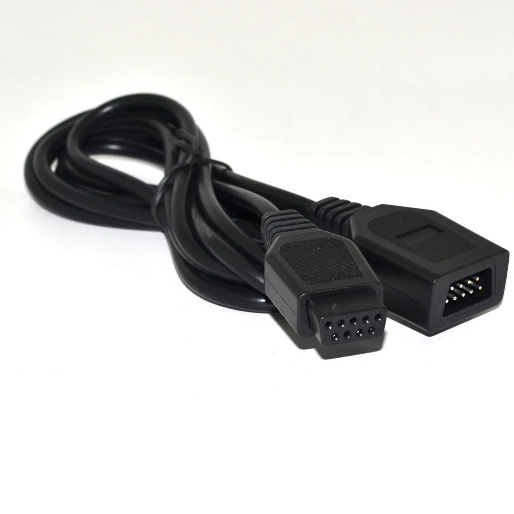 100 шт./лот 9 pin 1 8 м удлинитель для консоли Sega Genesis 2 3|cable for|cable extension cablecable |