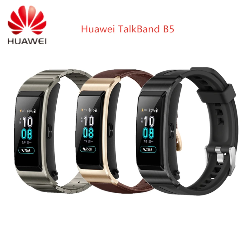 Оригинальный Смарт-браслет Huawei TalkBand B5 с поддержкой Bluetooth носимые спортивные