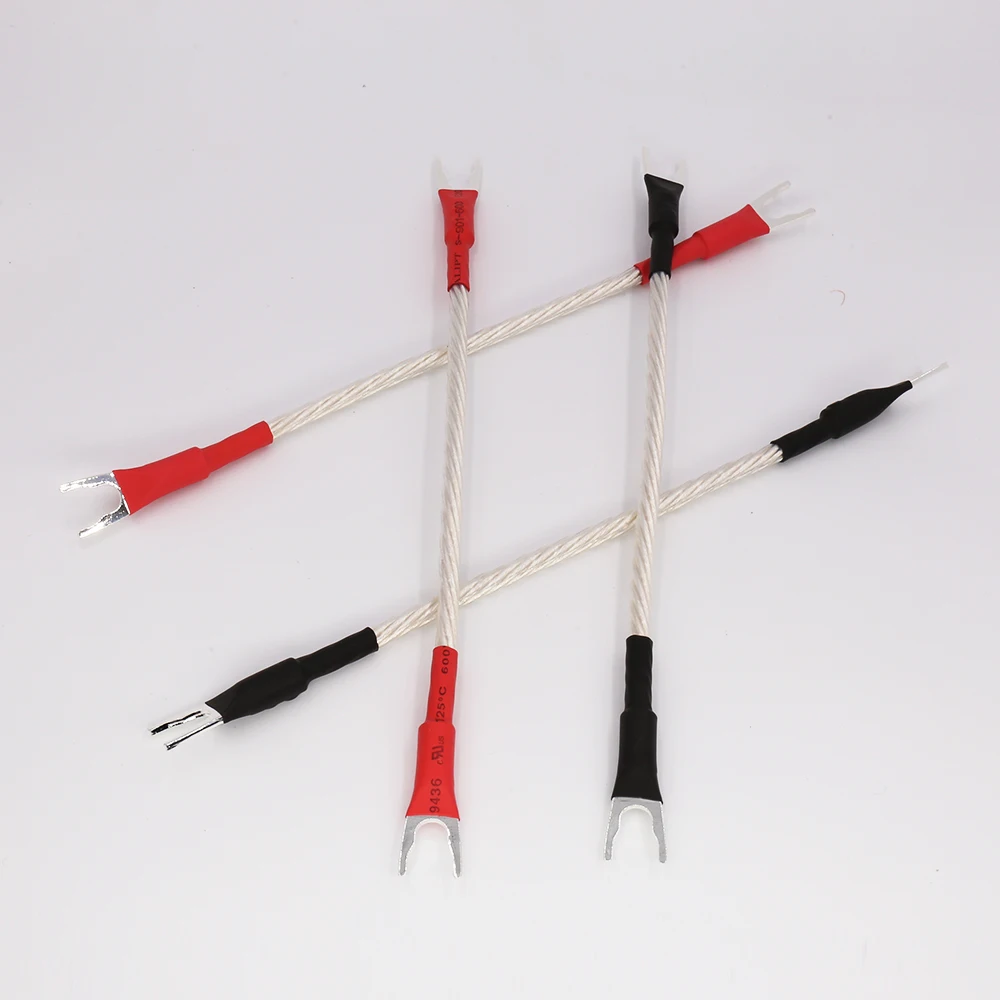 Набор высококачественных аудиокабелей 200 мм с посеребренным покрытием OCC Hi Fi