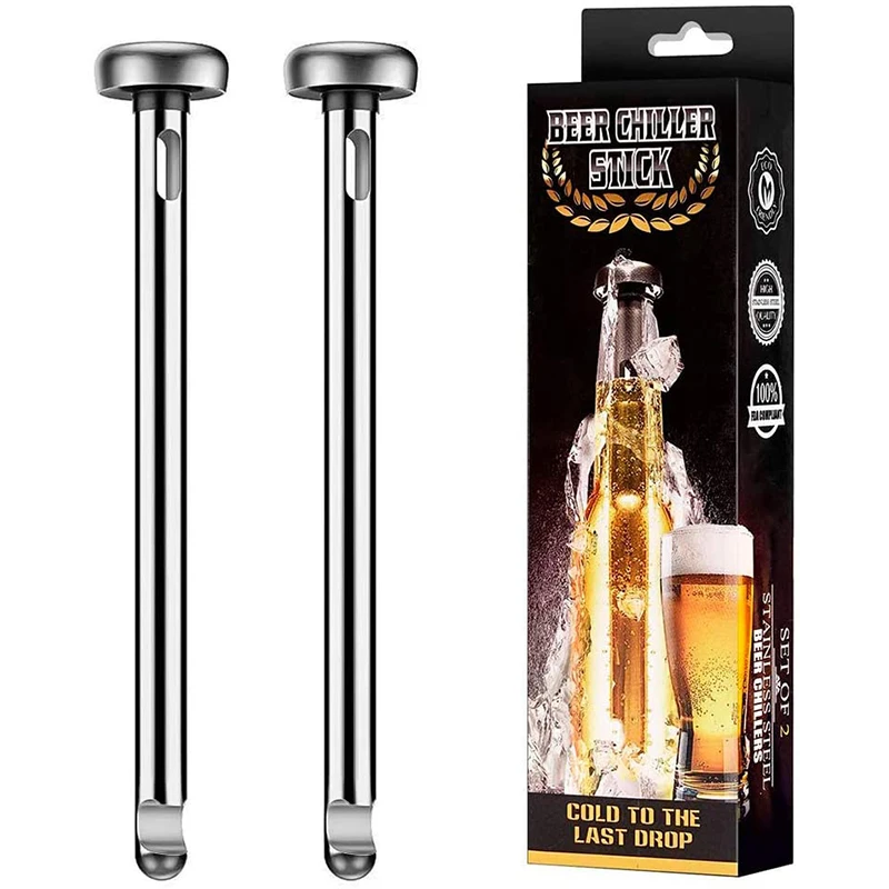 2 шт. пивные охладители для бутылок из нержавеющей стали | Дом и сад