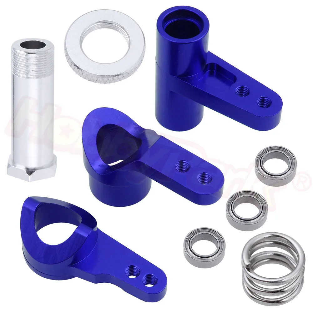 Алюминиевое Рулевое устройство Servo Saver 10147 для VRX Racing 1/10 трофейный грузовик RH1043 RH1045