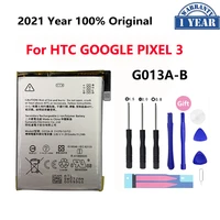 100  Original 2915mAh G013A-B Battery For HTC GOOGLE Pixel G013B G013A High Quality Replacement Phone Bateria