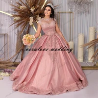 sparkly pink princess quinceanera dresses 2021 luxury engagement sweet 15 16 dress ball gown prom gowns bridal boutique