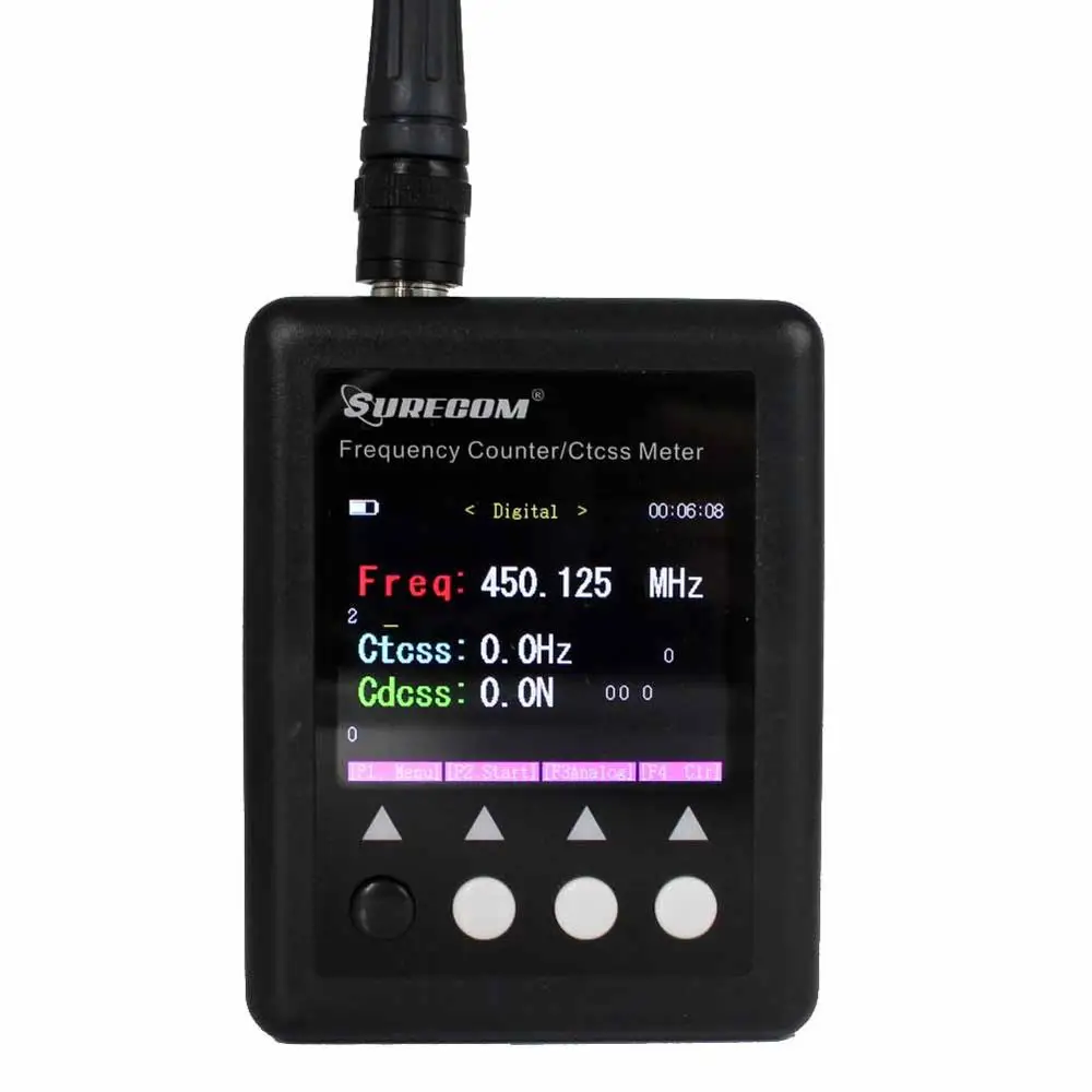 SURECOM SF401 PLUS 27 МГц-3 ГГц Портативный измеритель частоты SF-401 Plus SF401Plus с декодером