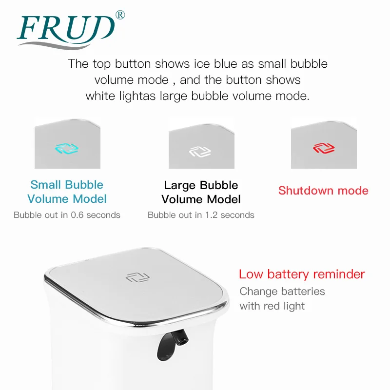 Автоматический дозатор мыла FRUD бесконтактный диспенсер для жидкого с умным
