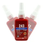 Винтовой Клей 50 мл 1 шт., блокирующий агент резьбы, анаэробный клей 243, клей, устойчивость к маслам, быстрая закрепка для всех видов металлических резьб