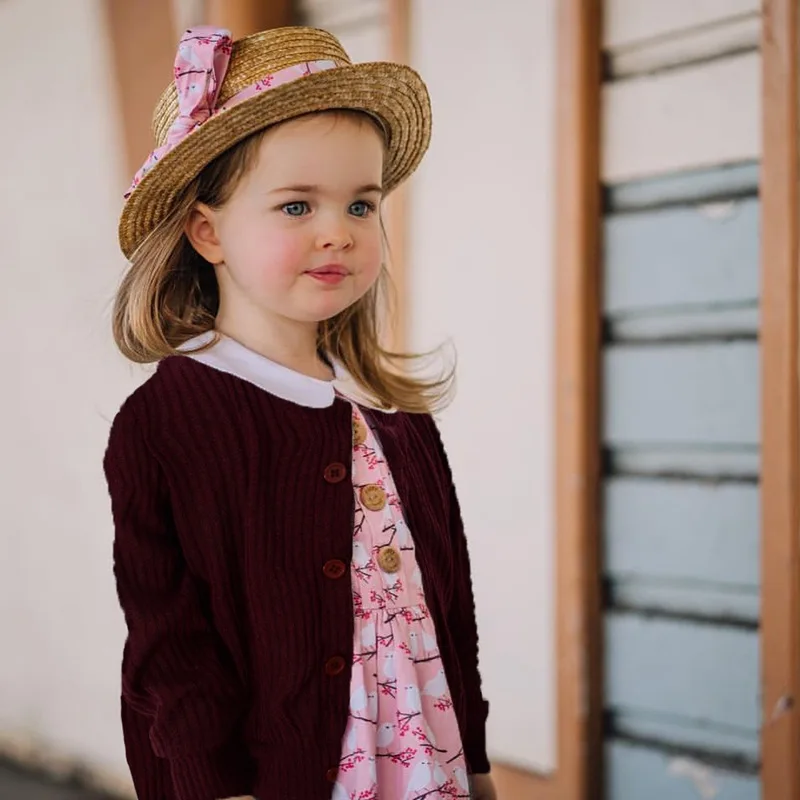 

Toddler Baby Kid Girls Boys Solid Sweater Knit Warm Coat Cardigan Jacket Clothes Veste Enfant Fille Baby Girl Winter Clothes