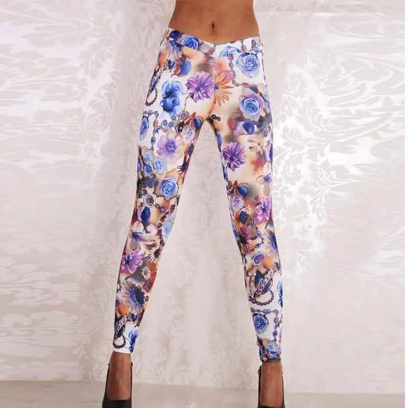 

Sexy Women Legging Starry Sky Stripe Skull Note Music Printing Fitness leggins Fashion Slim High Waist Leggings Women Pants S-XL