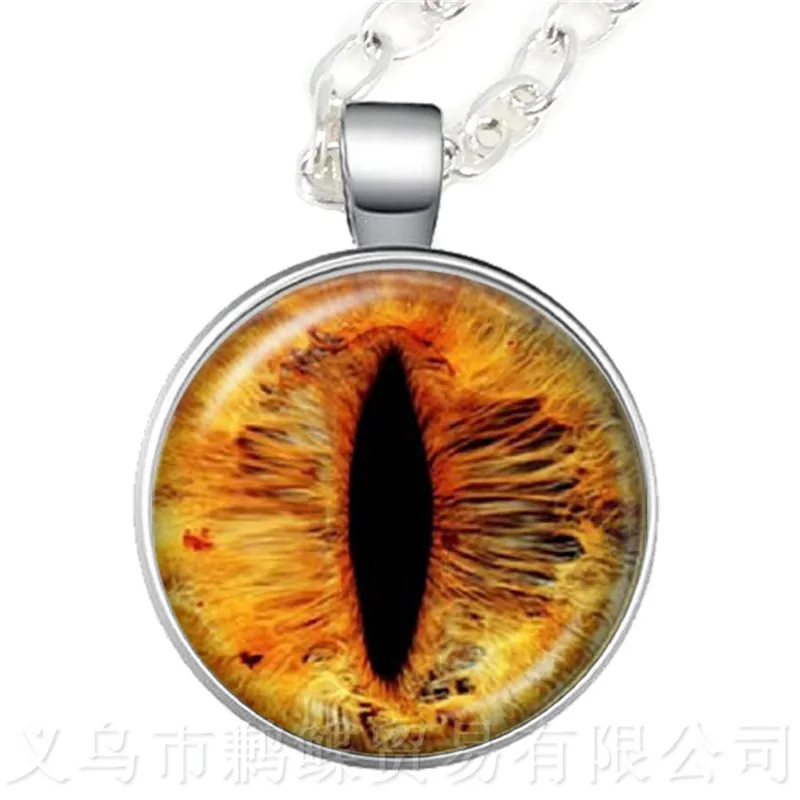 

Ожерелье с изображением глаза сглаза, 25 мм, стеклянный кабошон, парный подарок для мужа, жены, парня, подруги, Подарок на годовщину, свитер