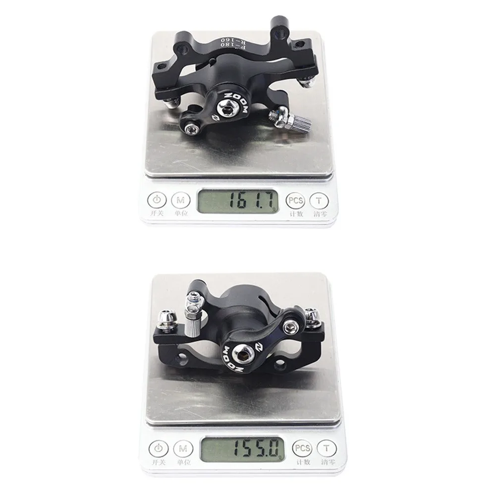 

Silver Rotor Disc Brake Aluminum Alloy Bicycle Bike Mechanical Front+Rear