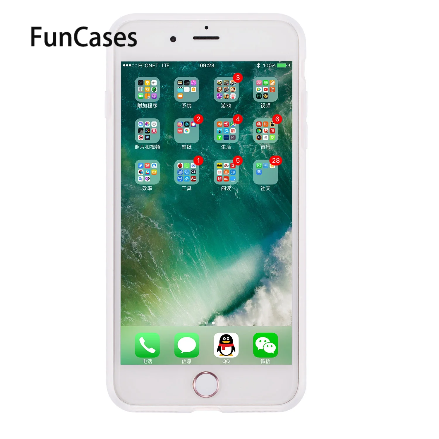 Мягкий силиконовый защитный чехол Cube для estuche iPhone 7 Plus чехлы сотовых телефонов Apple