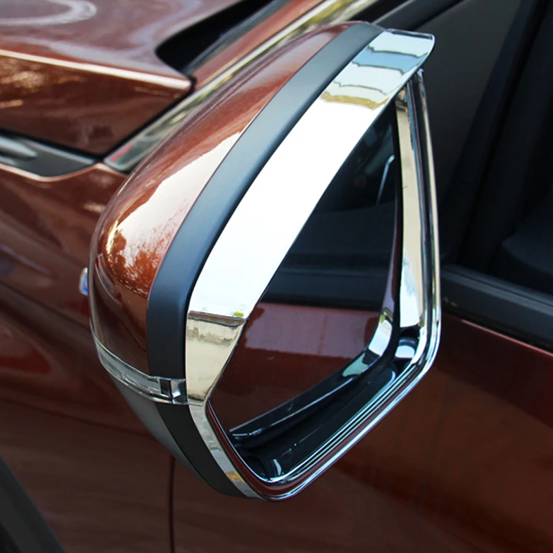 Modification 2PCS Rearview Mirror Rain Eyebrow For Peugeot 4008 | Автомобили и мотоциклы
