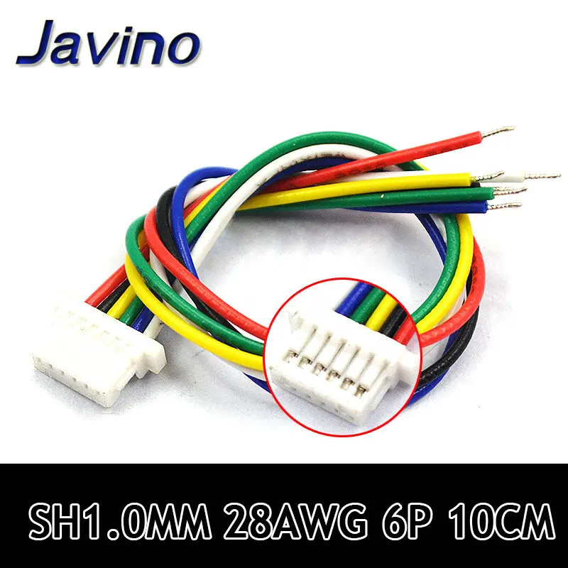 5 шт. проводной кабель SH1.0 JST 2/3/4/5/6/7/8/9/10 DIY электронная линия одноконтактная