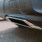 Для Peugeot 3008 II Allure Active 5008 2017-2020 цветной задний глушитель выходной наконечник крышка трубы Отделка Стайлинг автомобиля