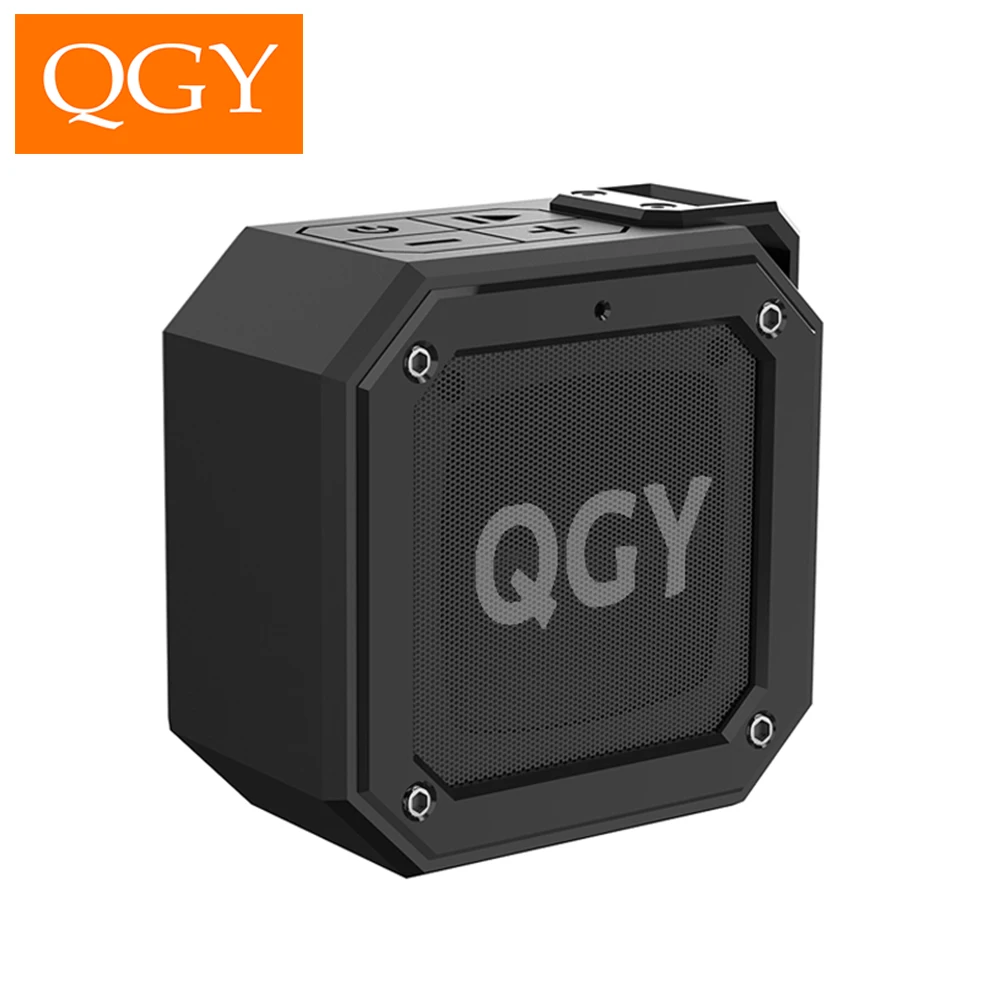 Портативная колонка QGY Groove Force Mini Bluetooth 5 0 водонепроницаемая IPX7 голосовой