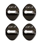 Авто-Стайлинг крышка дверного замка автомобиля Авто эмблемы чехол для Mazda 3 6 CX 5 CX-5 CX3 323 Axela Atenza аксессуары для стайлинга автомобилей