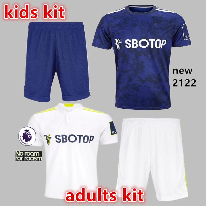 

kids jersey PHILLIPS HARRISON BAMFORD new 21 22 Leeds UnitedES child kit adults kit Raphinha COSTA new Leeds jersey shirt