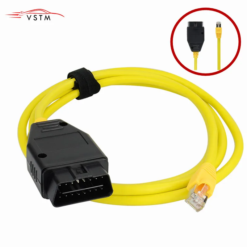 Для BMW F серии ENET Ethernet к OBD-кабелю стандартное кодирование 2 без CD ESYS ICOM