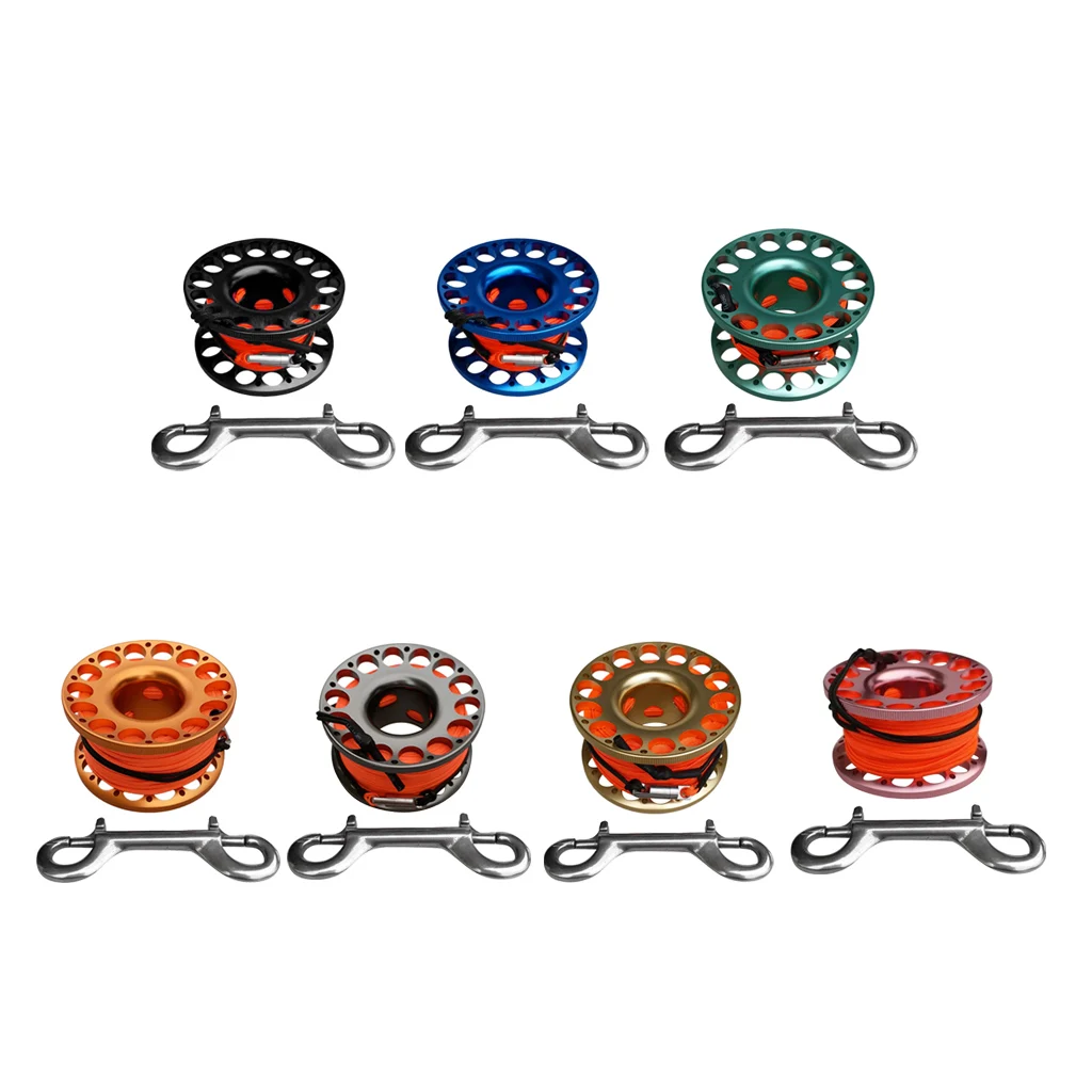 Катушка для ныряния с аквалангом из алюминиевого сплава катушка подводного