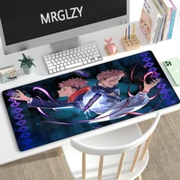 mrglzy jujutsu kaisen large mouse pad drop shipping mousepad carpets rugs computer gaming peripheral accessories deskmat for lol