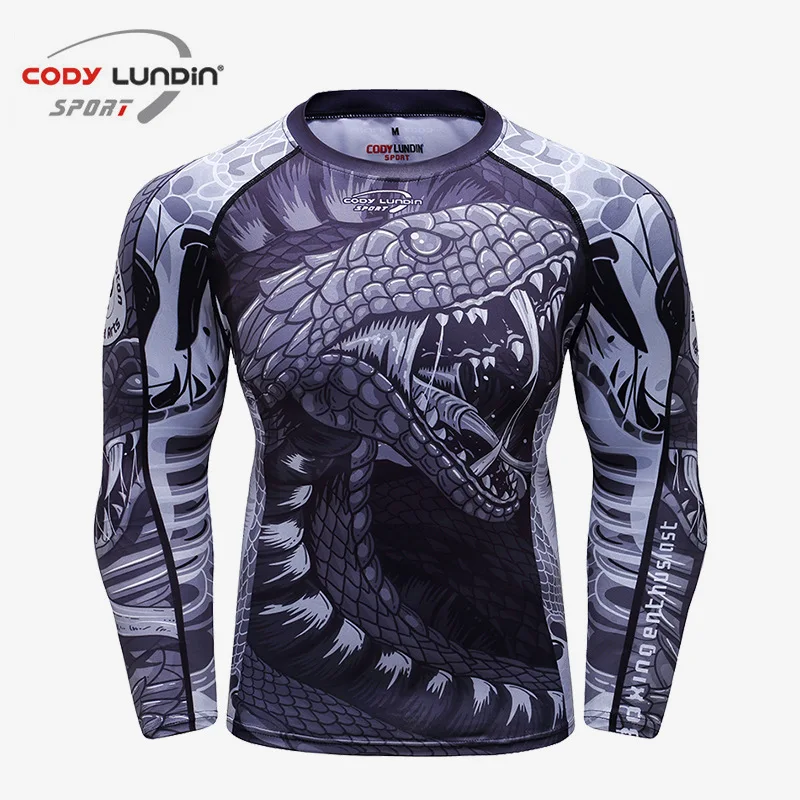 Bjj Gi Rashguard Jiu Jusit майка MMA Мужские дышащие рубашки с длинным рукавом Муай Тай одежда