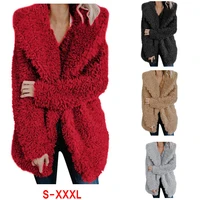 zogaa teddy coat women winter jackets plus size hooded overcoat warm hairy jackets female coats long sleeve chaqueta mujer xxxl