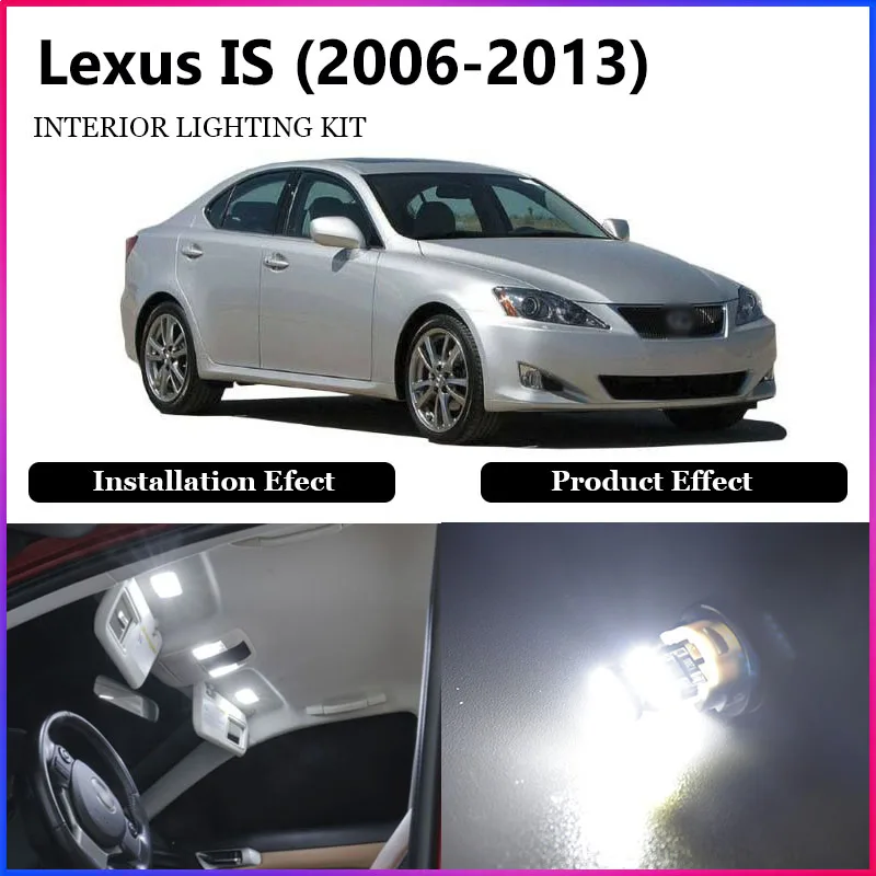 

ShinMan 8x светодиодный автомобильный светильник автомобиля светодиодный интерьер автомобиля светильник ing для Lexus IS250 IS350 ISF 2006-2013 интерьер авто...