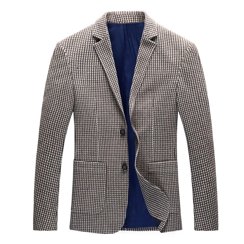 

A new men's casual suit coat in autumn and winter 2020