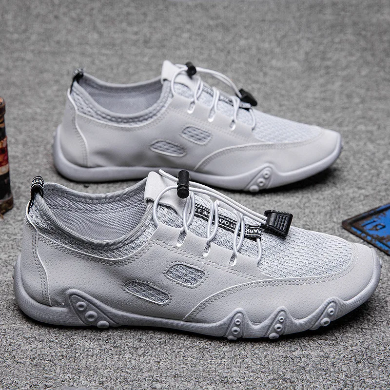 

New Men's Shoes Summer and Autumn New Breathable Casual Shoes Net Red Trend Net Sports Shoes Student Running Shoes New Arrivals