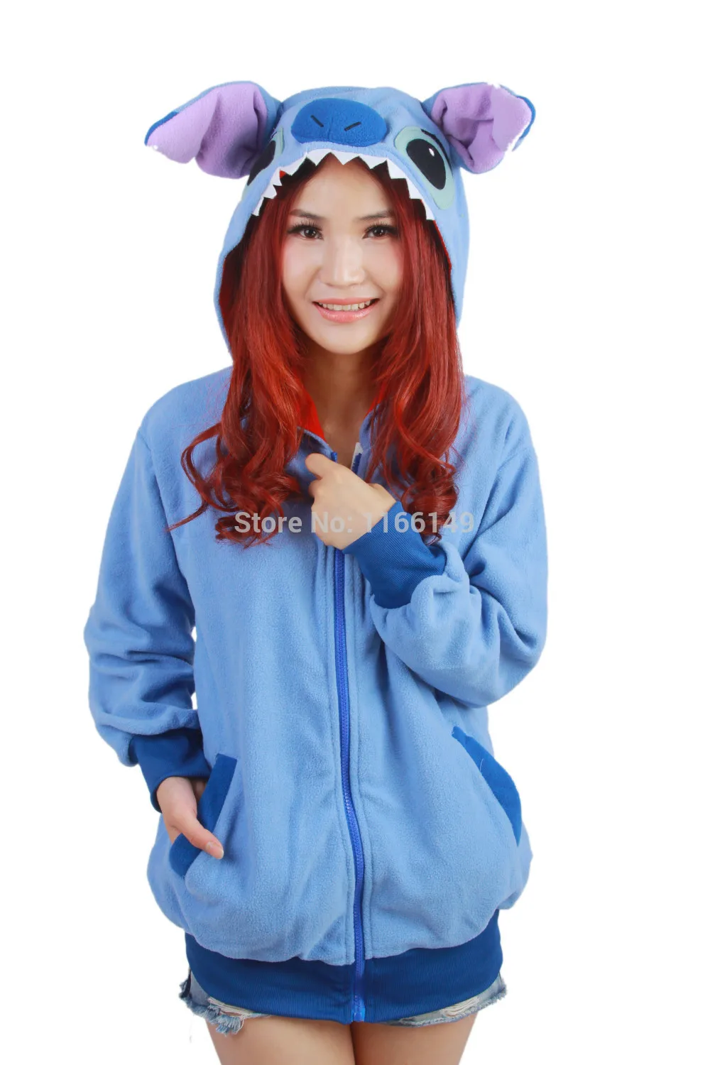 Толстовка Kigurumi с капюшоном изображением животных толстовка свитер аниме косплей