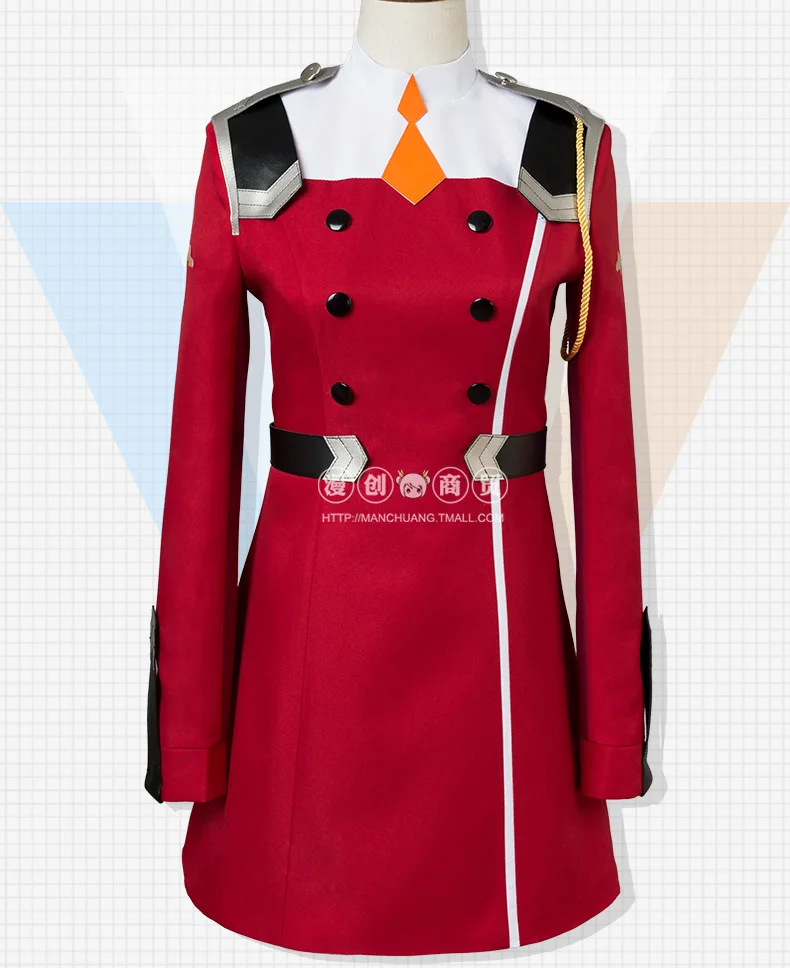 Новинка! Darling in the FranXX CODE 002 Zero Two, костюм для косплея, костюм для косплея сборной, Униформа, летнее платье