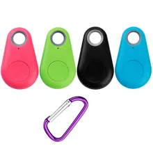 4PCS Mini GPS Tracking Device For Key Kids Pet Finder Anti-Lost Alarm Tracker Bluetooth Location Voice Recording GPS Trackers