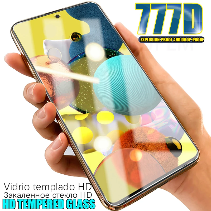 Закаленное стекло для samsung galaxy m30 m21 m31 Защитная пленка экрана a80 a90 a70 a60 a40 a10 a20 a20e a50