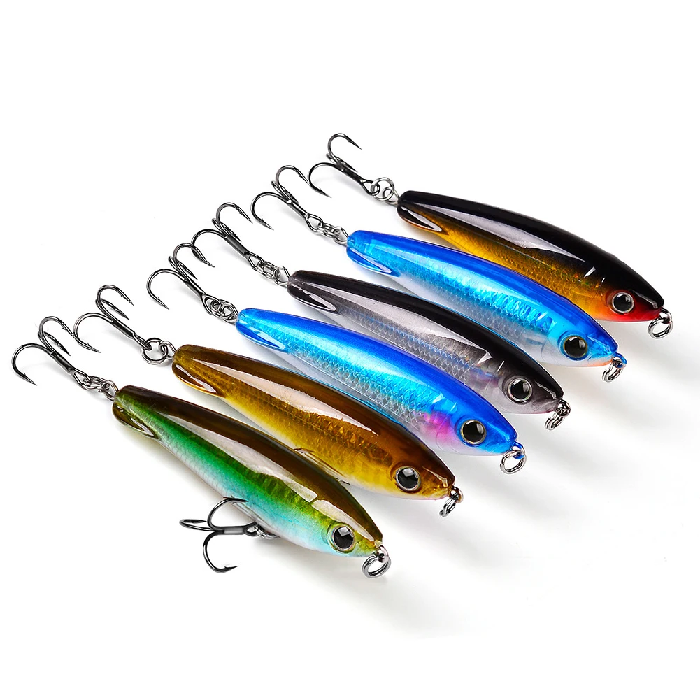 

Pencil Sinking Fishing Lure 11g Bass Fishing Tackle Lures Hard Bait Lifelike Minnow Lure For Freshwater Saltwater Fishing Tackle