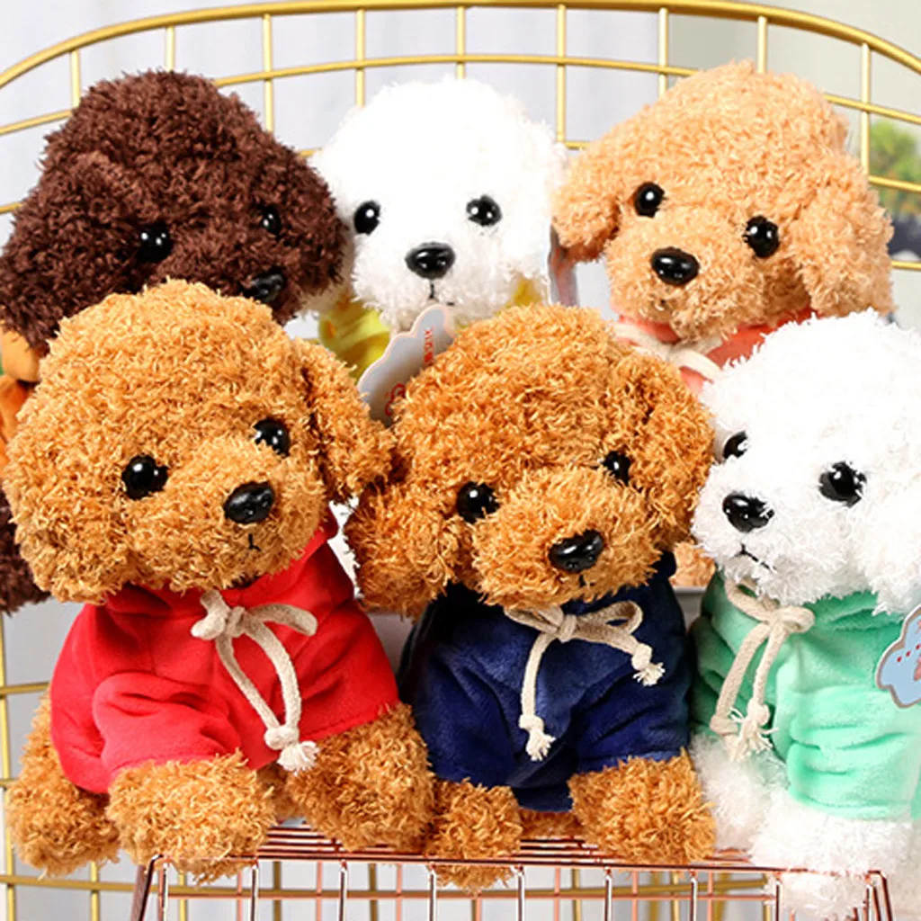 Плюшевая игрушка-плюшевый щенок Реалистичная кукла для собаки детские игрушки