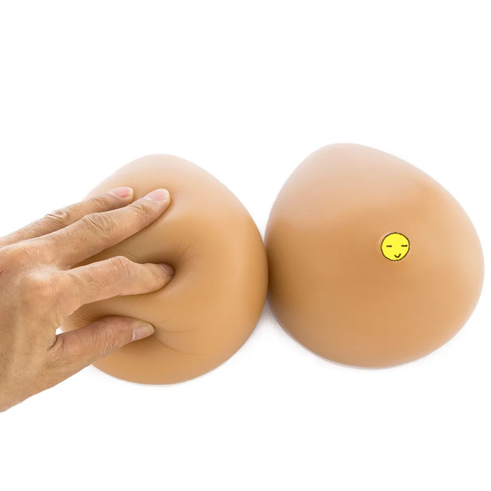 300 г/пара поддельные грудные каплевидные вогнутое дно послеоперационных груди Make