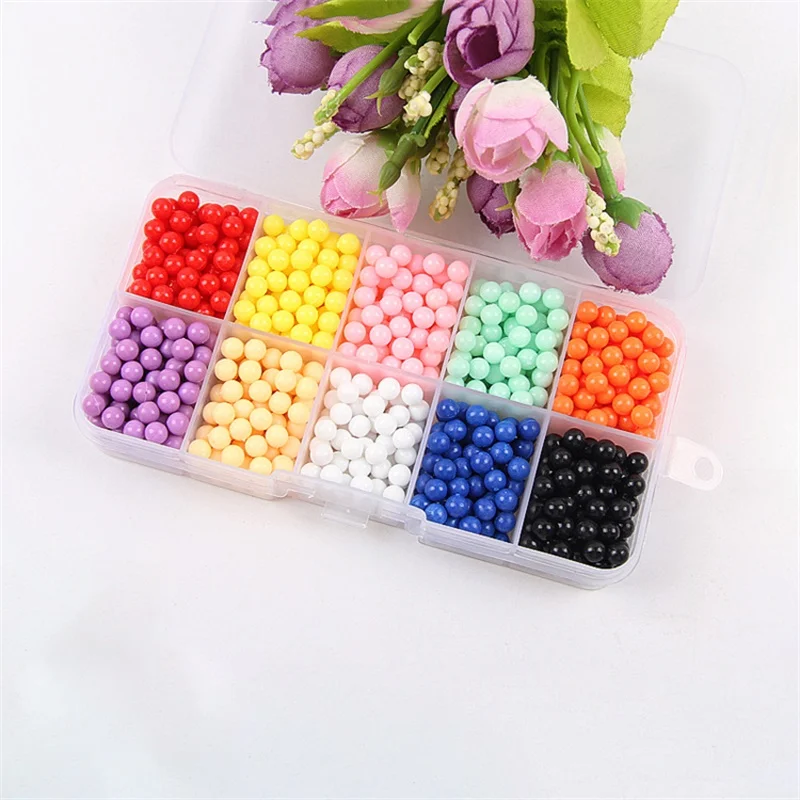 аквабитс aquabeads бусины Новые DIY набор для творчества шарики распылители воды 6000 шт.