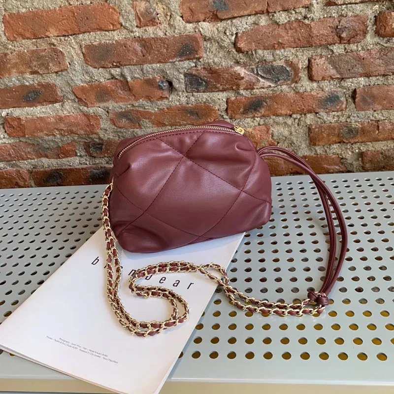 Модная сумка женская через плечо 2019 кожа Пельмени облака пакет женский клатч