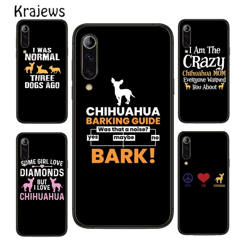 Чехол krajew My Better Half Is A Chihuahua для телефона Huawei P10 P20 P30 P40 Mate 10 20 30 40 Pro Lite P Smart 2019 2020