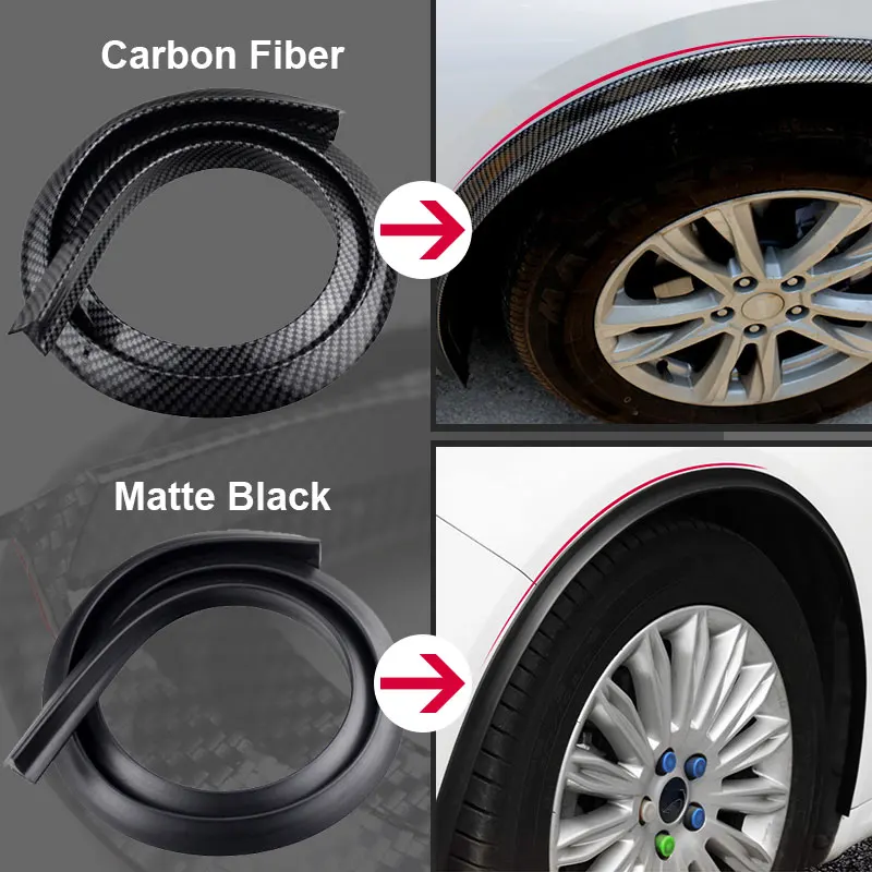 Углеродные наклейки на края автомобильного брызговика для E90 E87 F20 F30 e46 e39 e36/ a4 b6 a3 a6