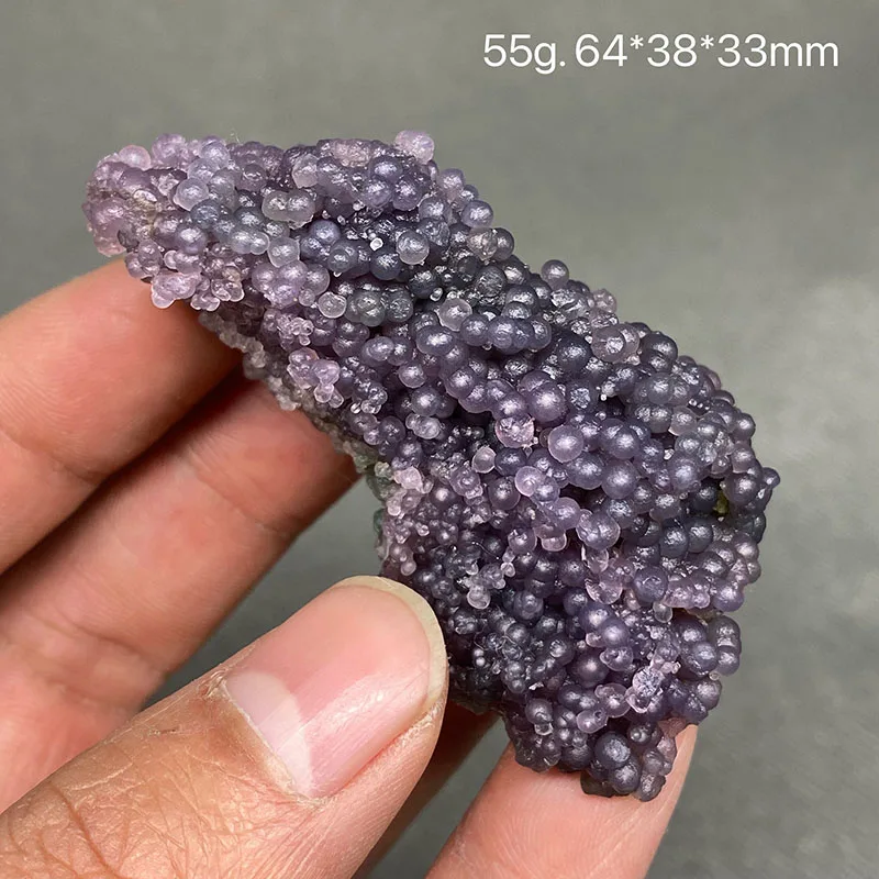 100% Natural grape agate mineral specimen stones and crystals healing crystals quartz gemstones free shipping