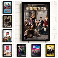 wall art canvas the big bang theory tv movie quality picture for living room prints bedroom home decor painting calligraphy