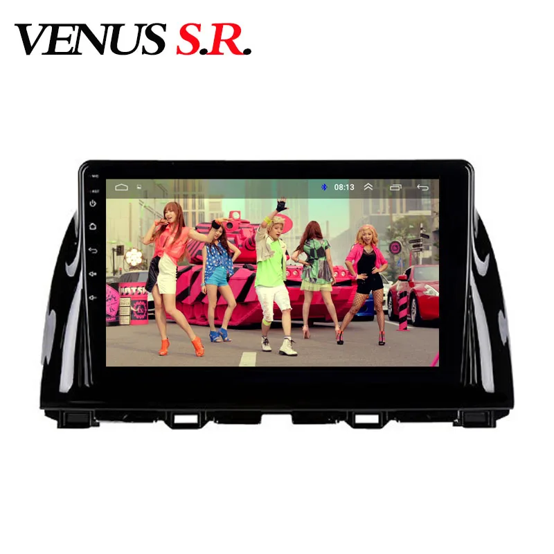 Автомобильный DVD-плеер VenusSR Android 8 1 GPS-навигация мультимедийный плеер для Mazda CX5 CX-5