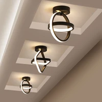 nordic led aisle light round square ceiling lamp cloakroom corridor balcony foyer ceiling lights decoration home luminaire