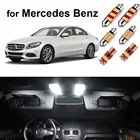 Canbus для Mercedes Benz MB C E Размеры S и M класса W202 W203 W204 W210 W211 W212 W220 W221 автомобильная светодиодная купольная Внутренняя дверь светильник комплект